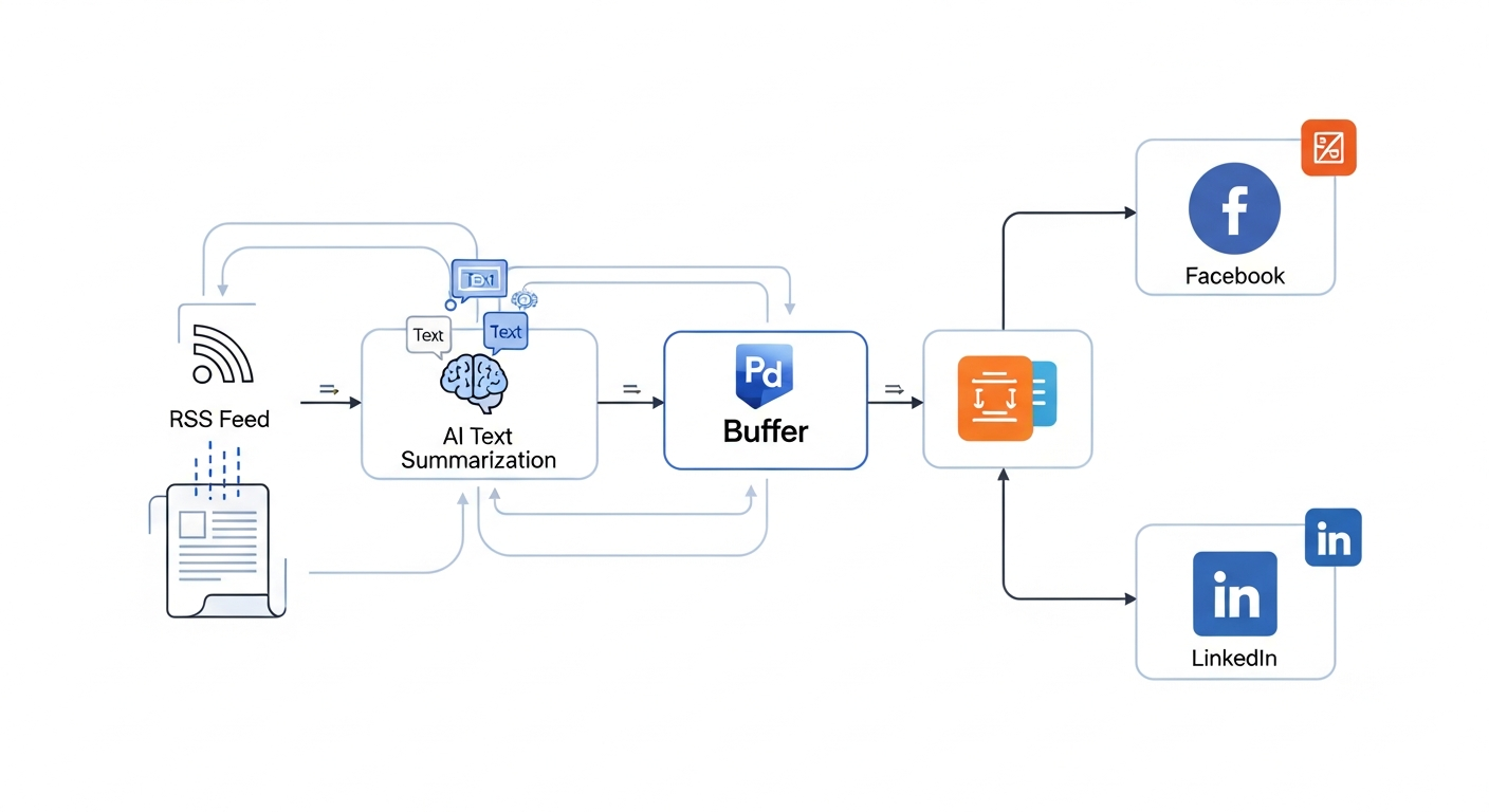 블로그 새 글 발행 시 자동으로 SNS에 공유되는 노코드 워크플로우 예시