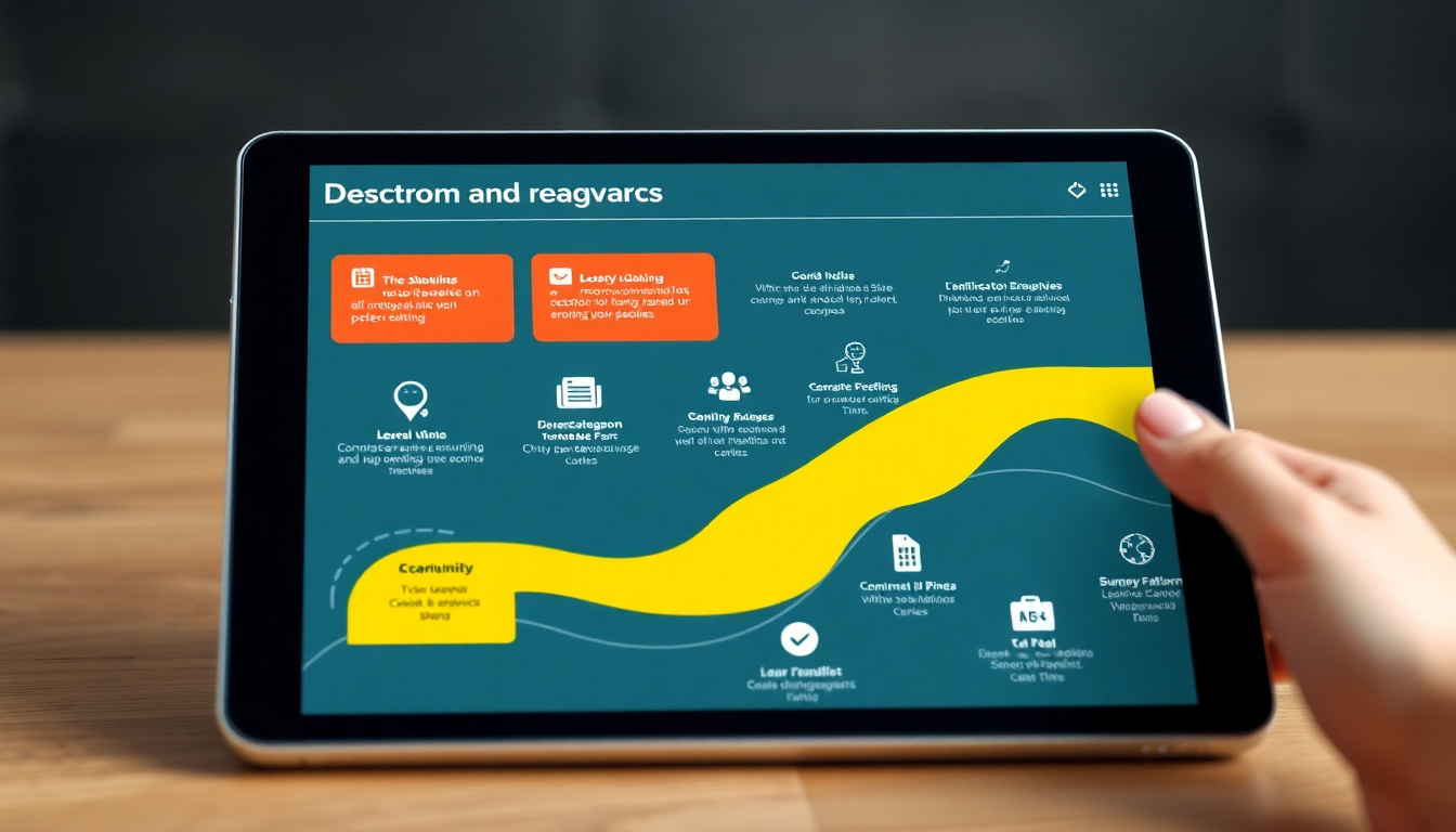 학습 로드맵과 유용한 리소스를 담은 디지털 플랜