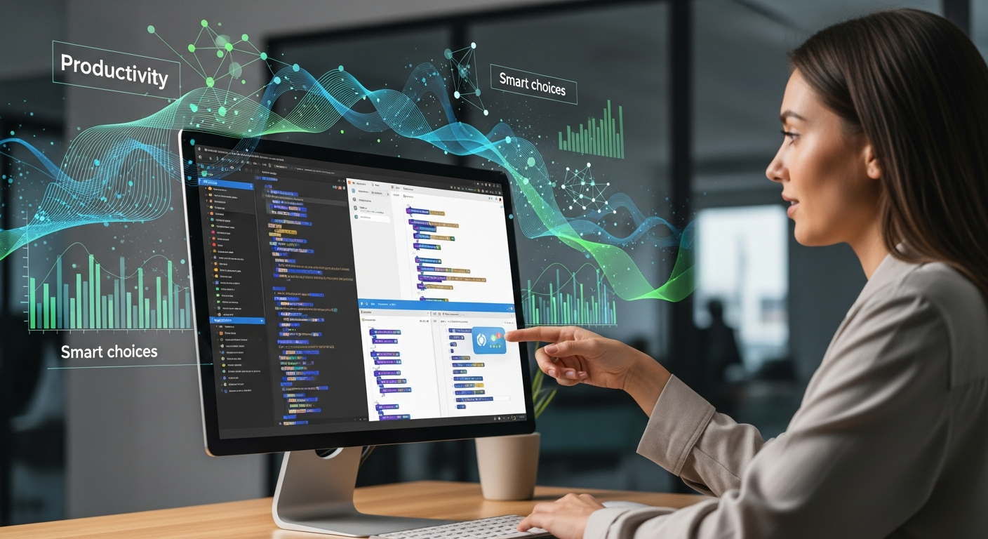 AI 시대 속에서 현명하게 AI 코딩 도구를 선택하고 경쟁력을 확보하는 개발자의 모습