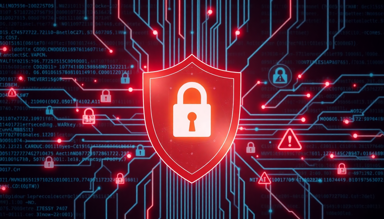 바이브 코딩 보안 및 유지보수 이슈를 상징하는 디지털 보안 이미지