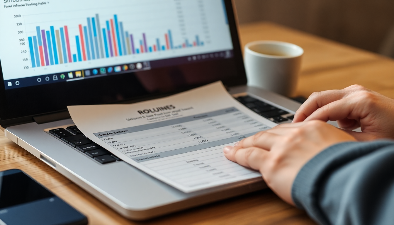 소액 승인 내역과 금융 거래를 정기적으로 확인하는 모습의 이미지