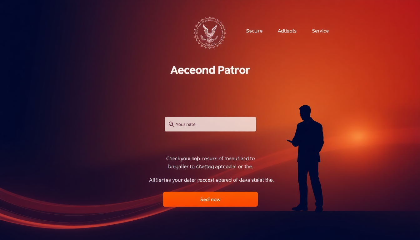 정부 공식 개인정보 유출 확인 서비스 화면 이미지