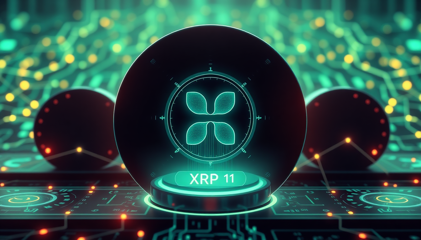 블록체인과 XRP를 이용한 초고속 송금 시스템을 표현한 이미지