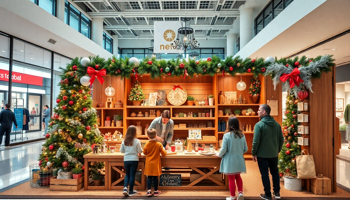 더현대 서울 해리의 크리스마스 공방 내부 크리스마스 공예 체험 공간