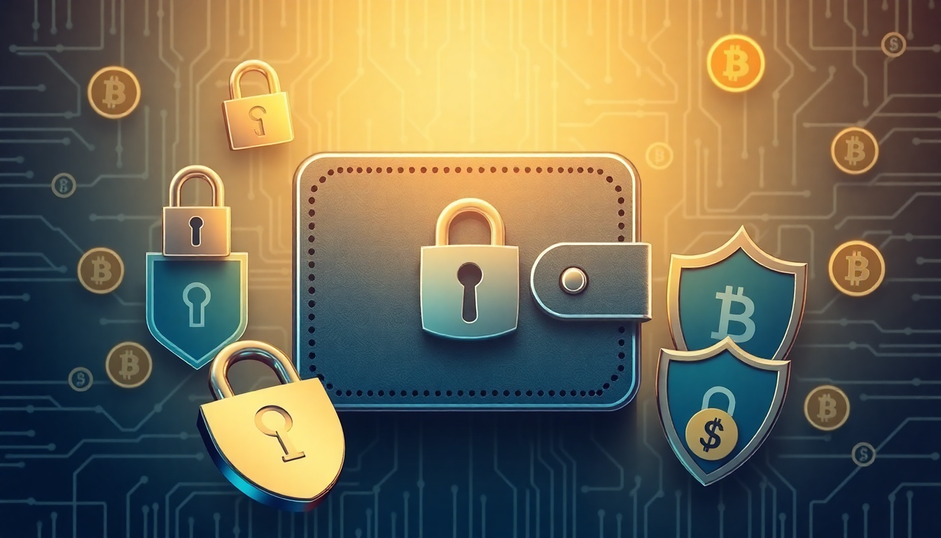 한국 가상자산 규제와 이용자 자산 보호를 상징하는 안전한 콜드월렛 이미지