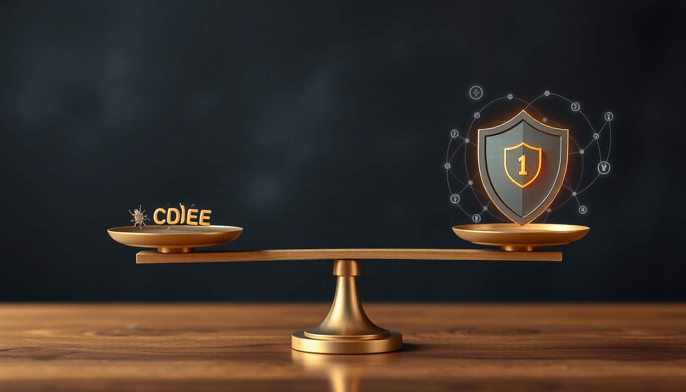 코드 품질과 개발 속도의 균형과 위험성